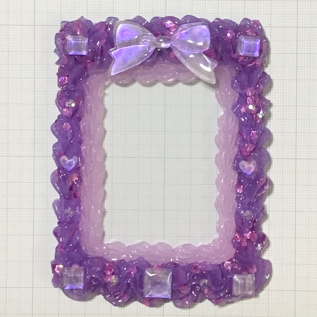 ホイップデコ B8 トレカケース 紫