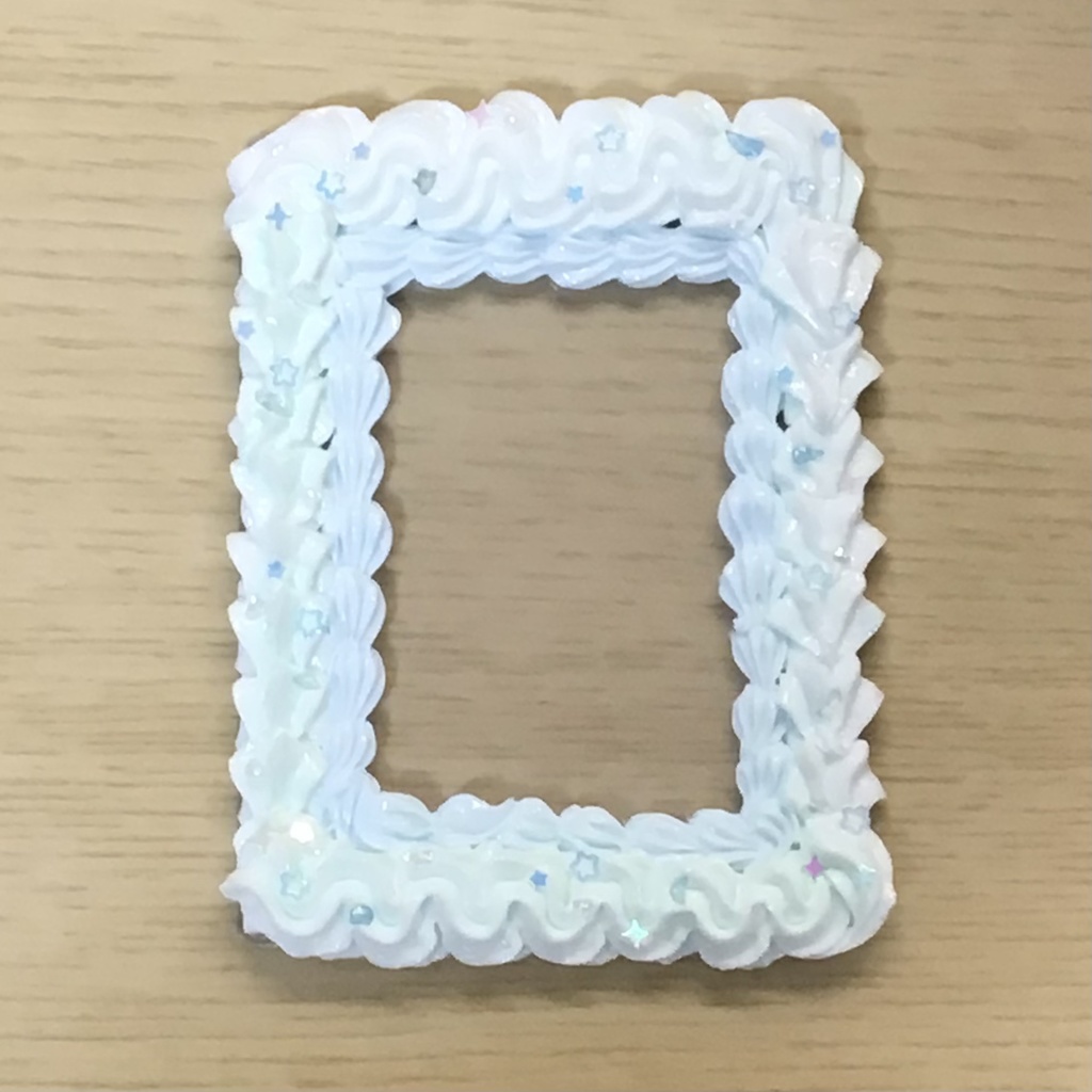 ホイップデコ B8 トレカケース 白 緑 水色