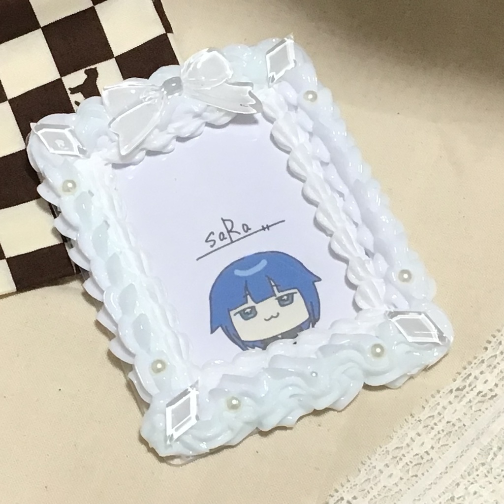 ホイップデコ B8 トレカケース 水色 緑 白 パステルカラー