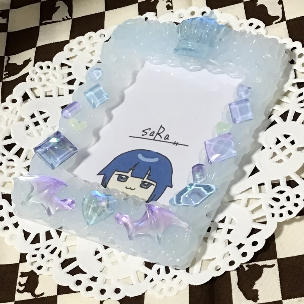 トレカデコ b8 水色/toploader b8 Light blue