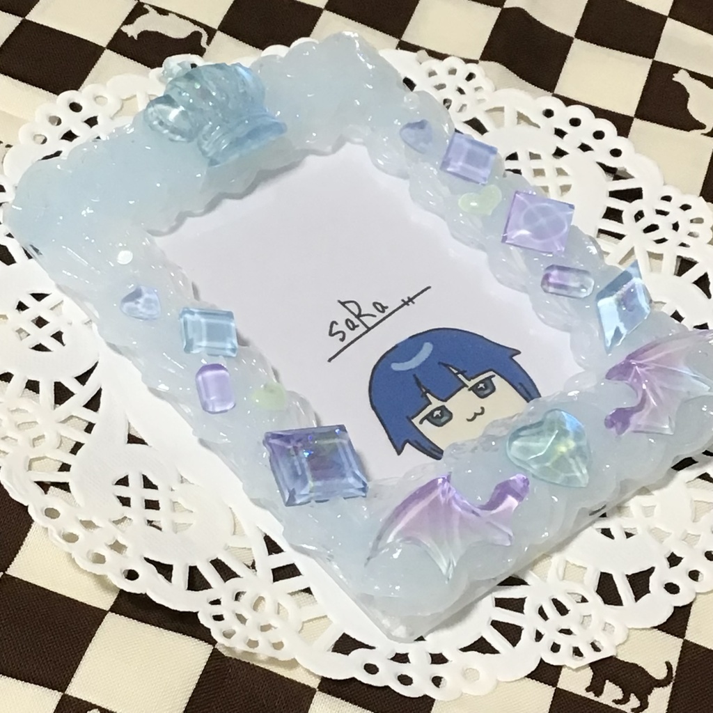 トレカデコ b8 水色/toploader b8 Light blue