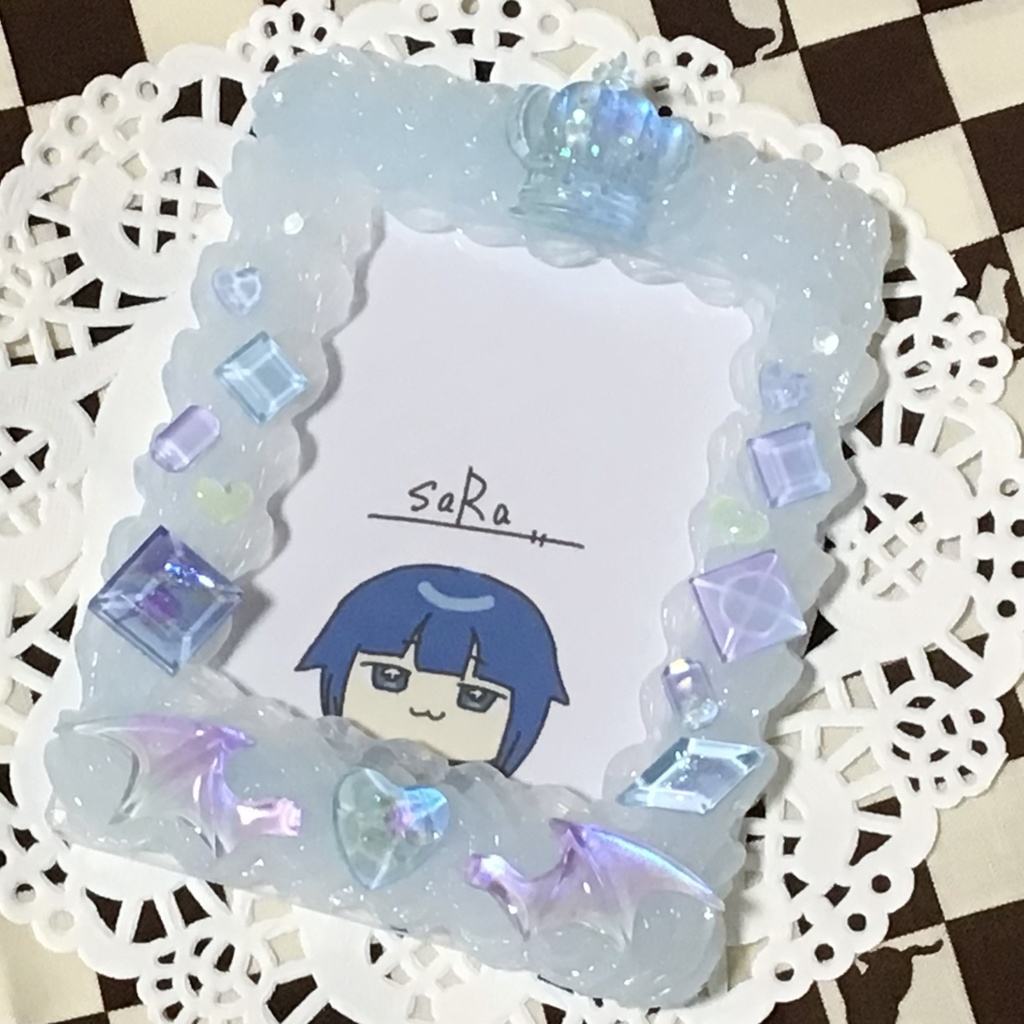 トレカデコ b8 水色/toploader b8 Light blue