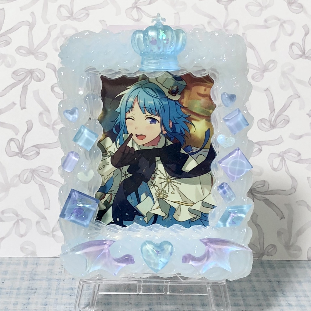 トレカデコ b8 水色/toploader b8 Light blue