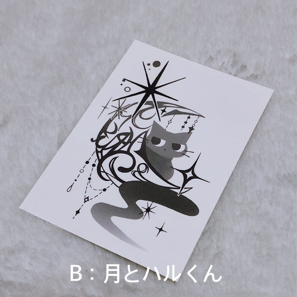 タトゥーシール(2種) / Tattoo Sticker (2 Types)