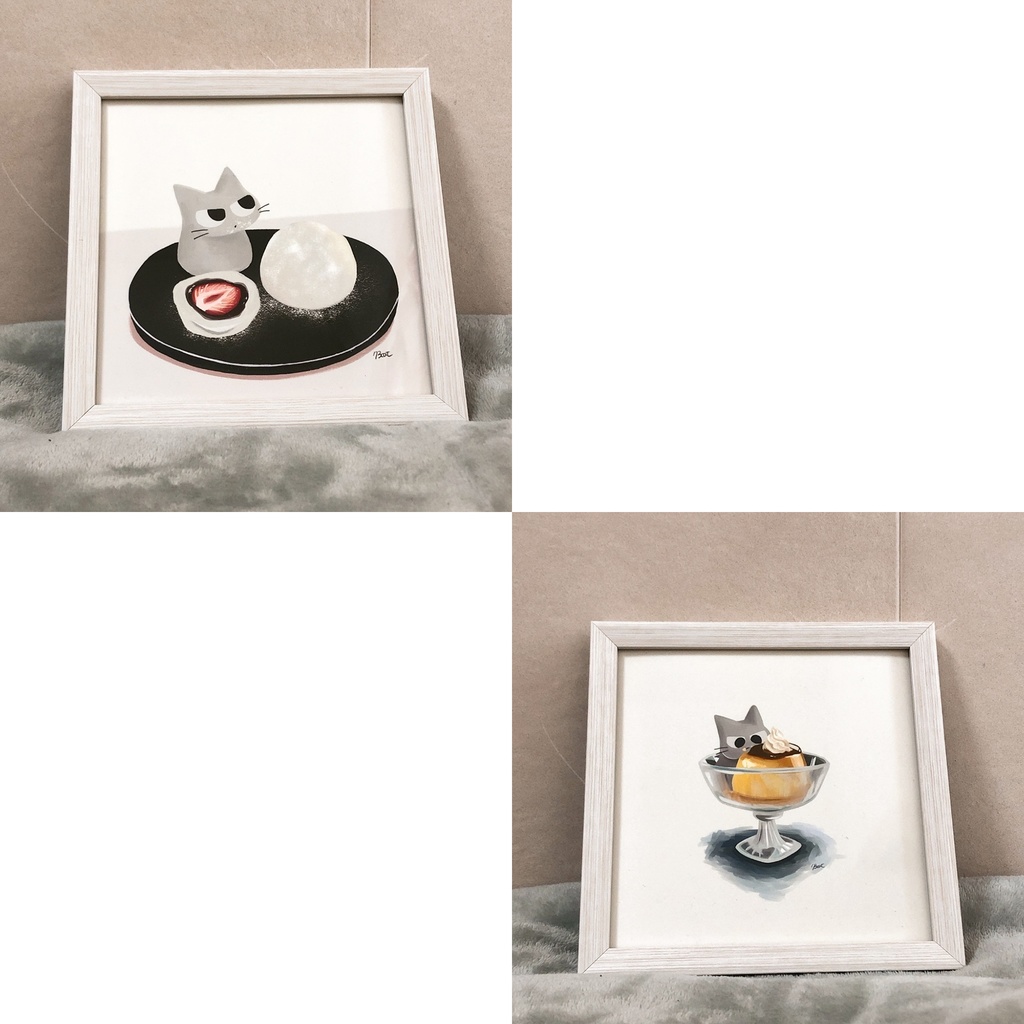 額入りイラスト 15×15