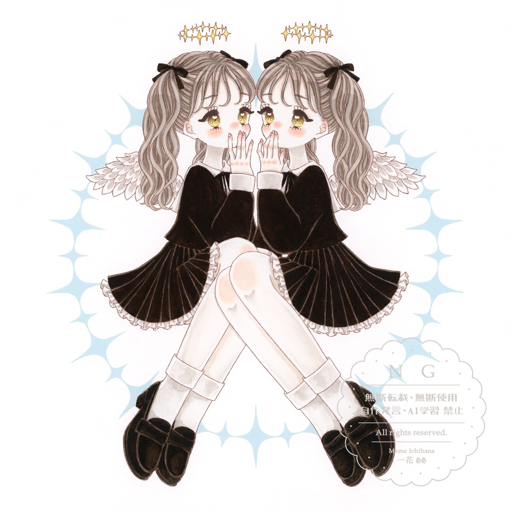 【原画】小さな天使ちゃん