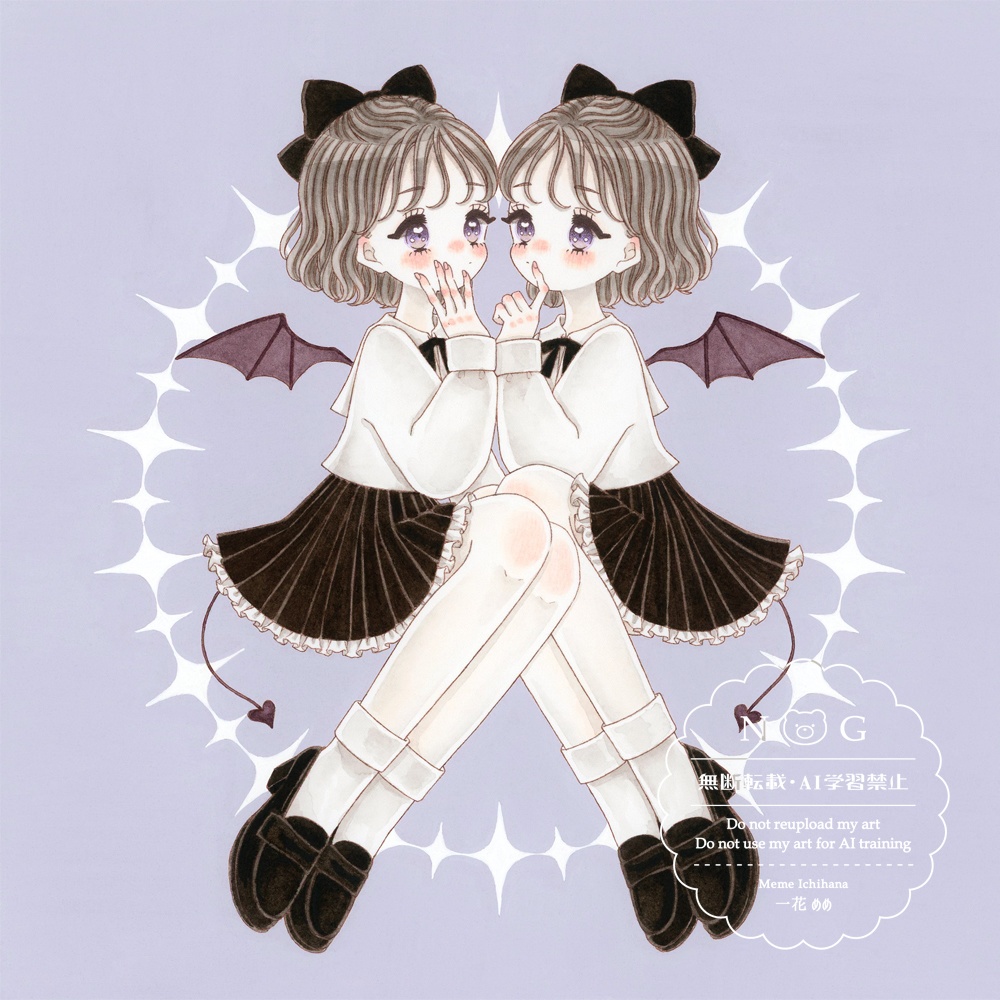 【原画】小さな悪魔ちゃん