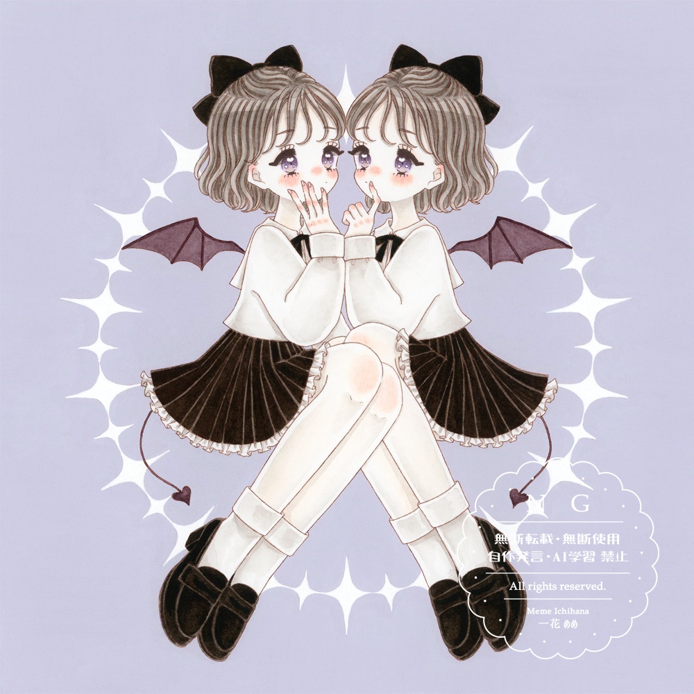 【原画】小さな悪魔ちゃん