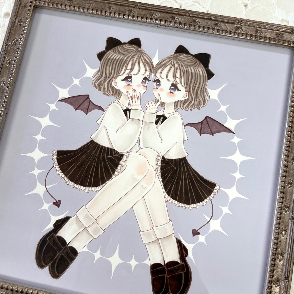 【原画】小さな悪魔ちゃん