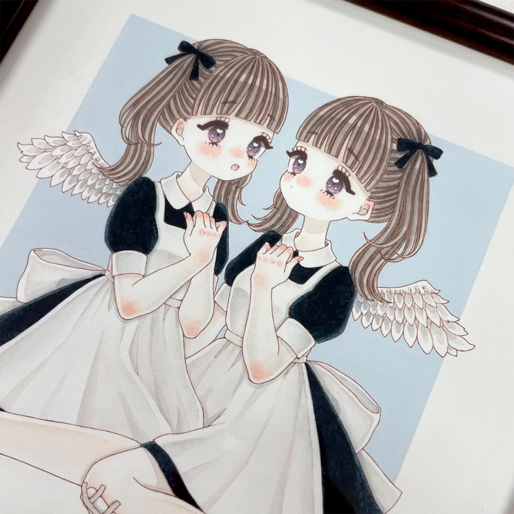 【原画】白衣の天使