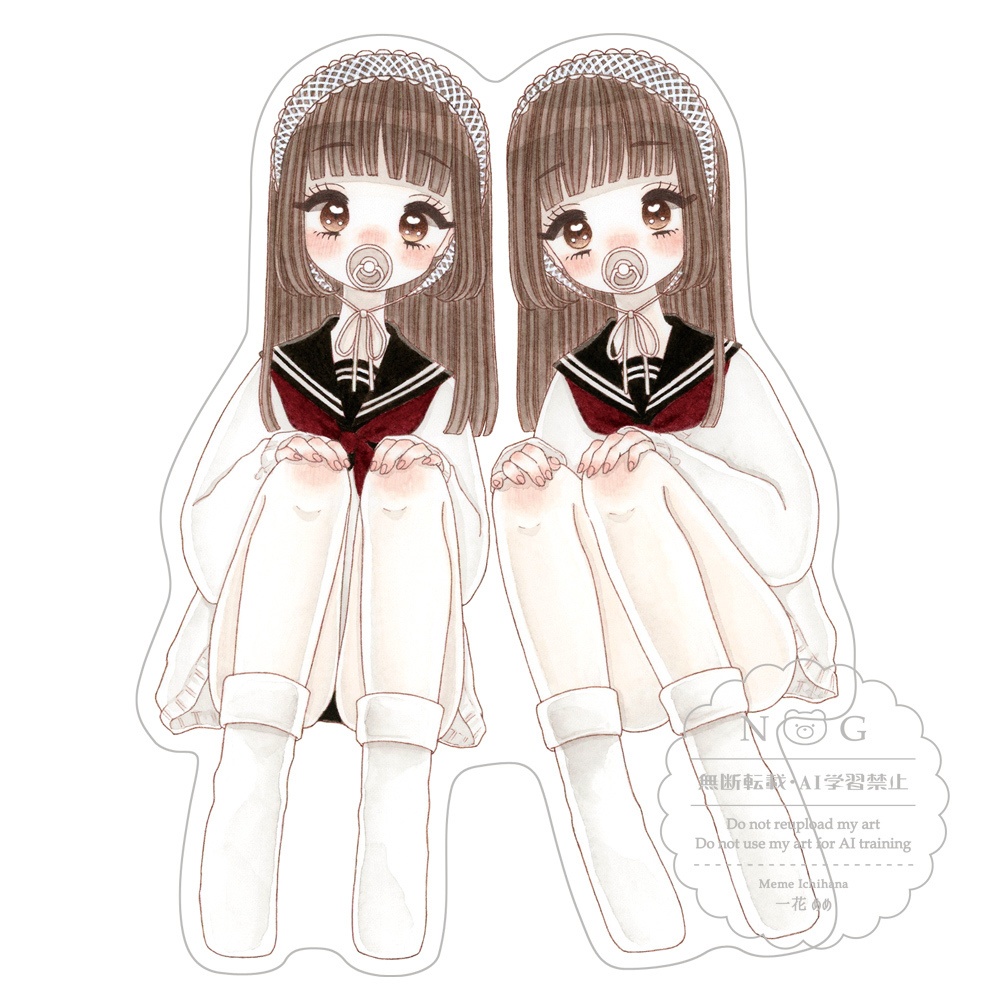 クリアステッカー-my dolls