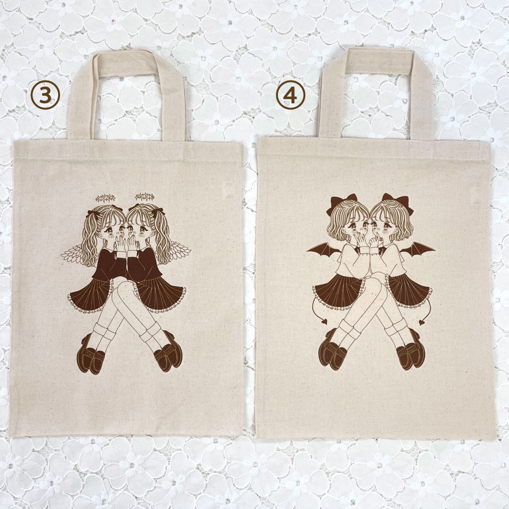 アイロンプリントトートバッグ