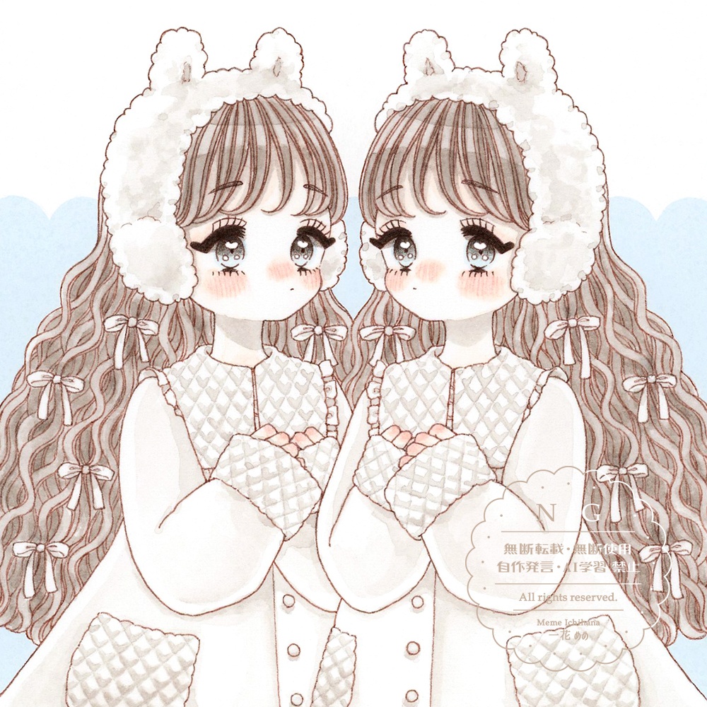 【ミニ原画】うさみみ