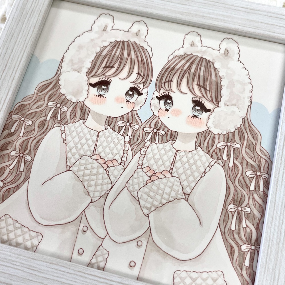 【ミニ原画】うさみみ