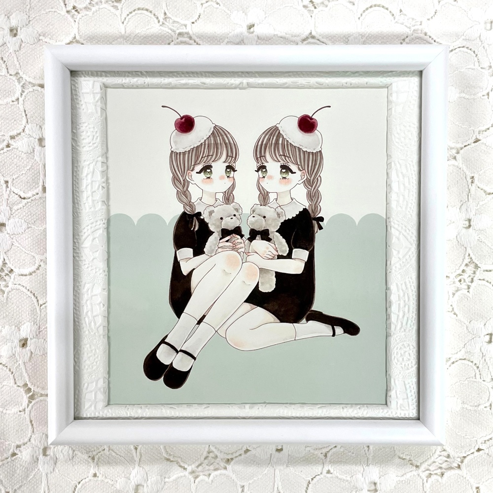 【原画】クリームソーダガール