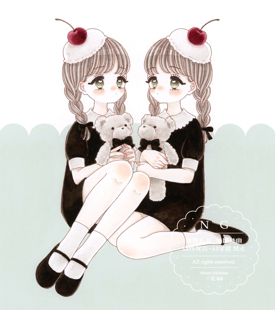 【原画】クリームソーダガール