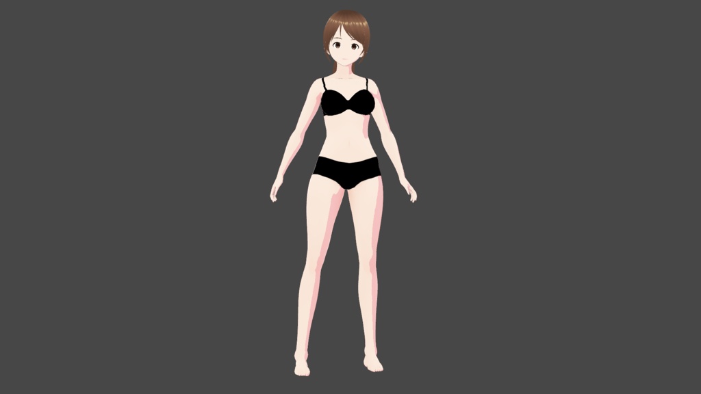  [FREE] New Female Body Template (Plus+ .Vroid Files)