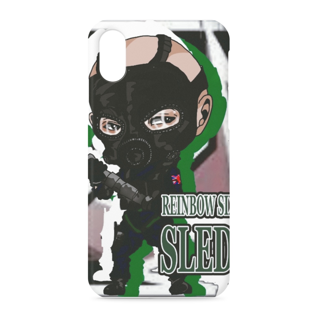 【R6S】ちびSLEDGE　Iphoneケース