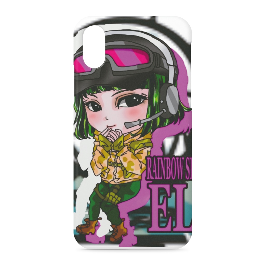 【R6S】ちびELA　Iphoneケース