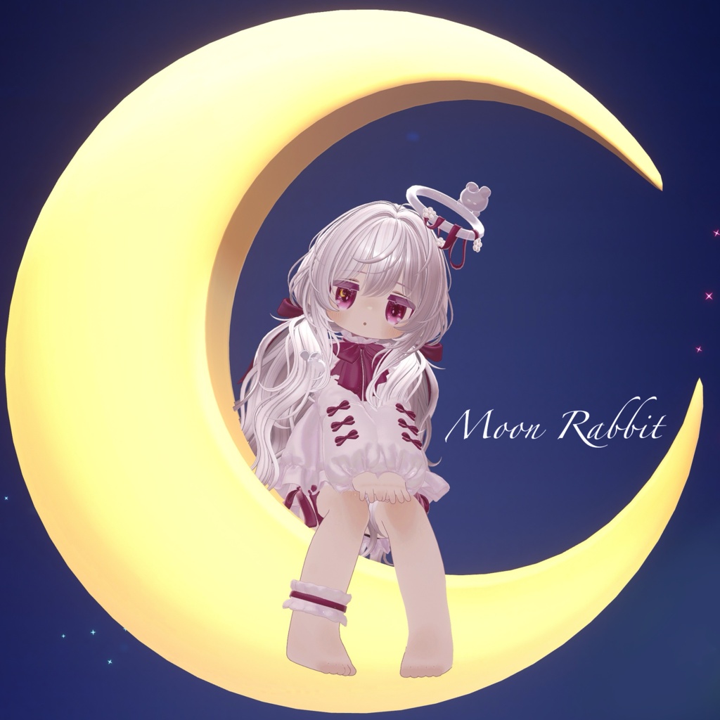 【キプフェル】月うさeyes【Makeup & Eye Textuer】