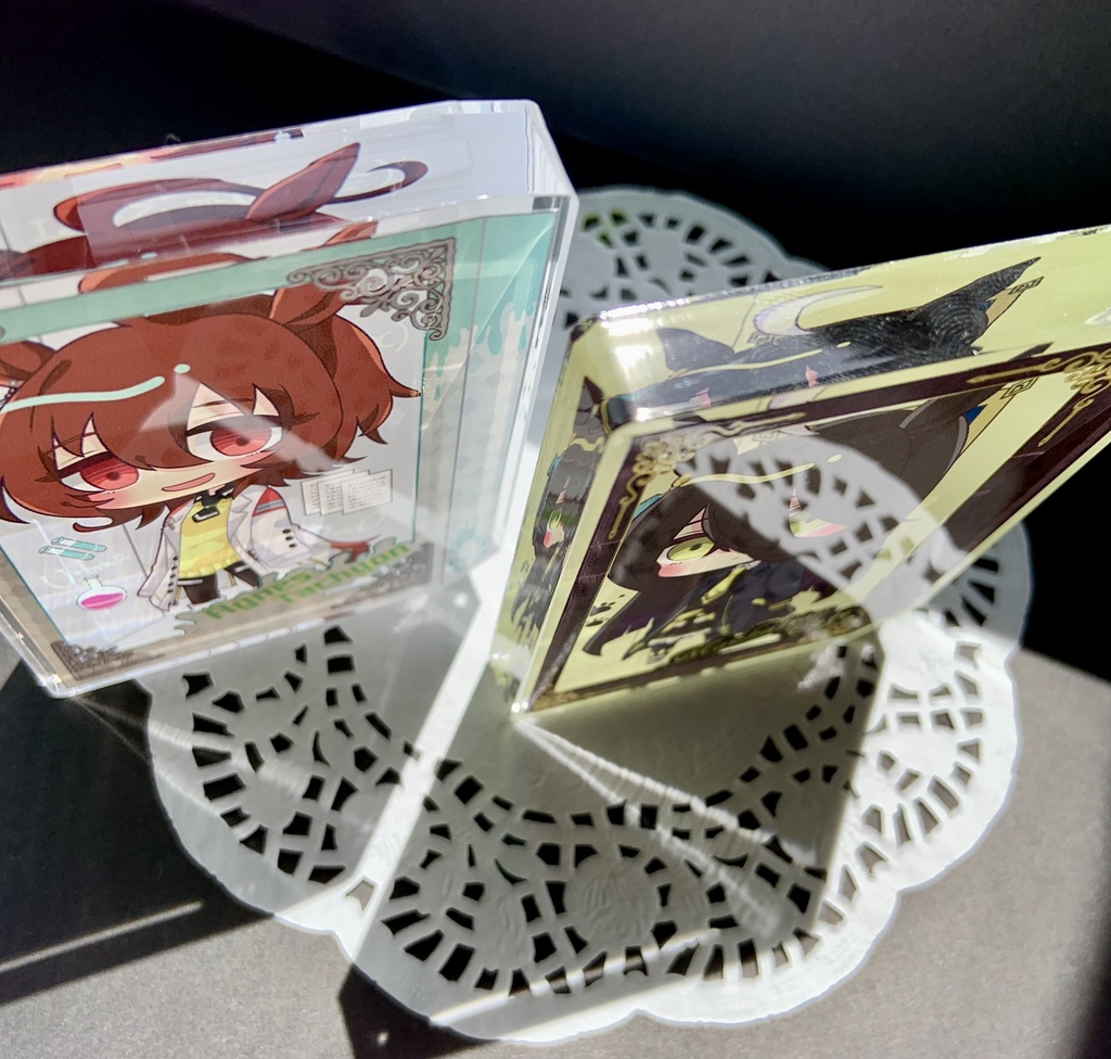 ドールボックス風アクリルブロック