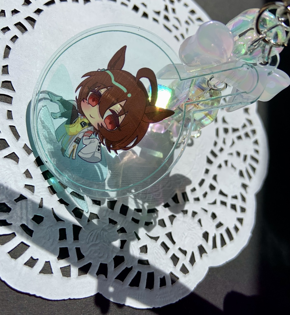 角砂糖とコーヒー豆の妖精アクキー