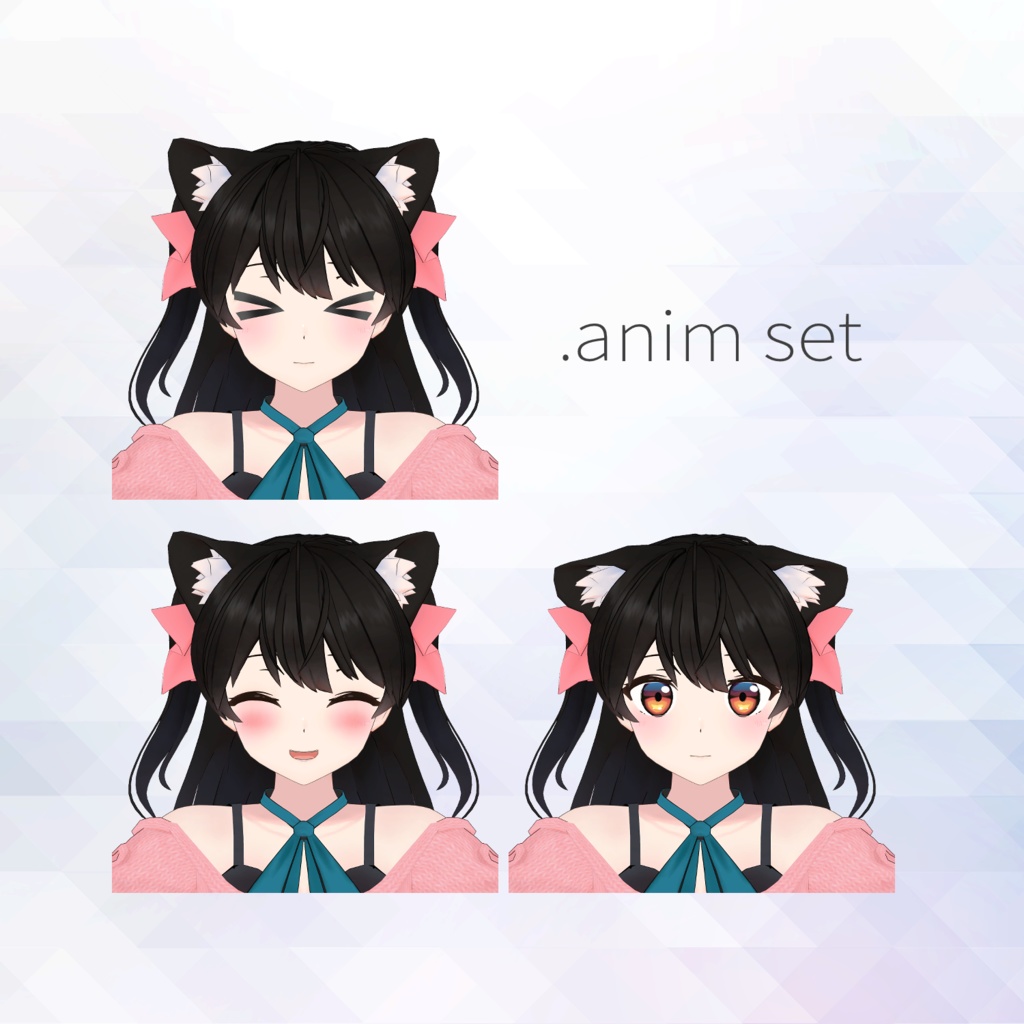 【オリジナル3Dモデル】ガンマ子