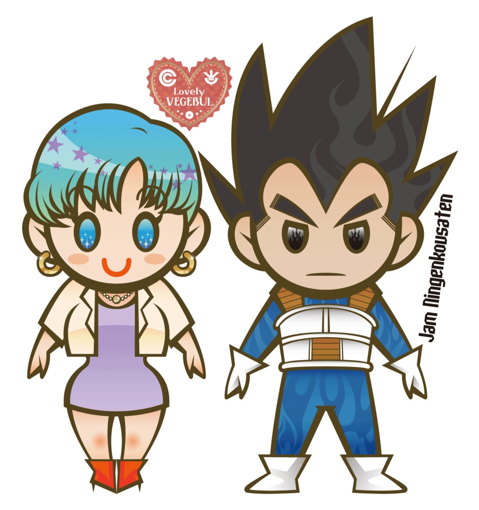 ラブリーベジブル_アクリルキーホルダー