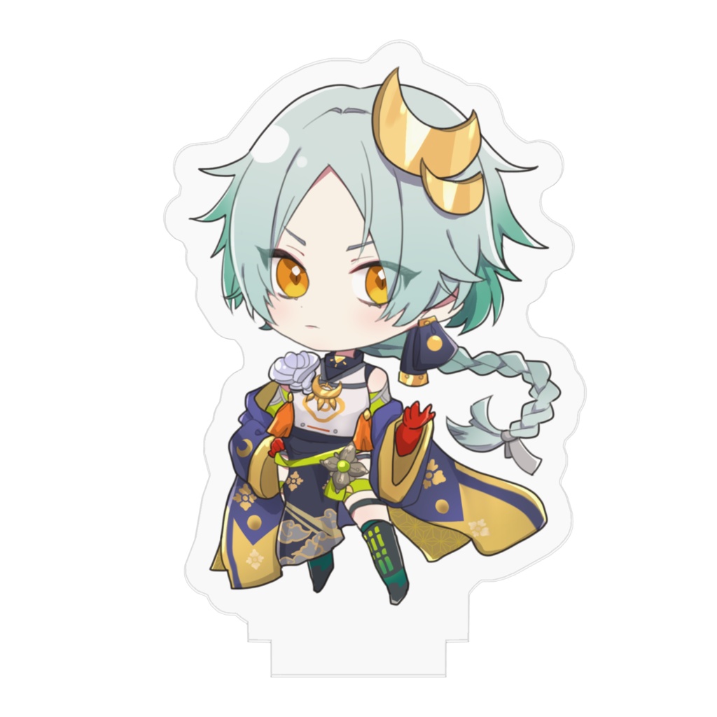 【千彩夜ゆえ】アクリルフィギュア:ミニキャラ