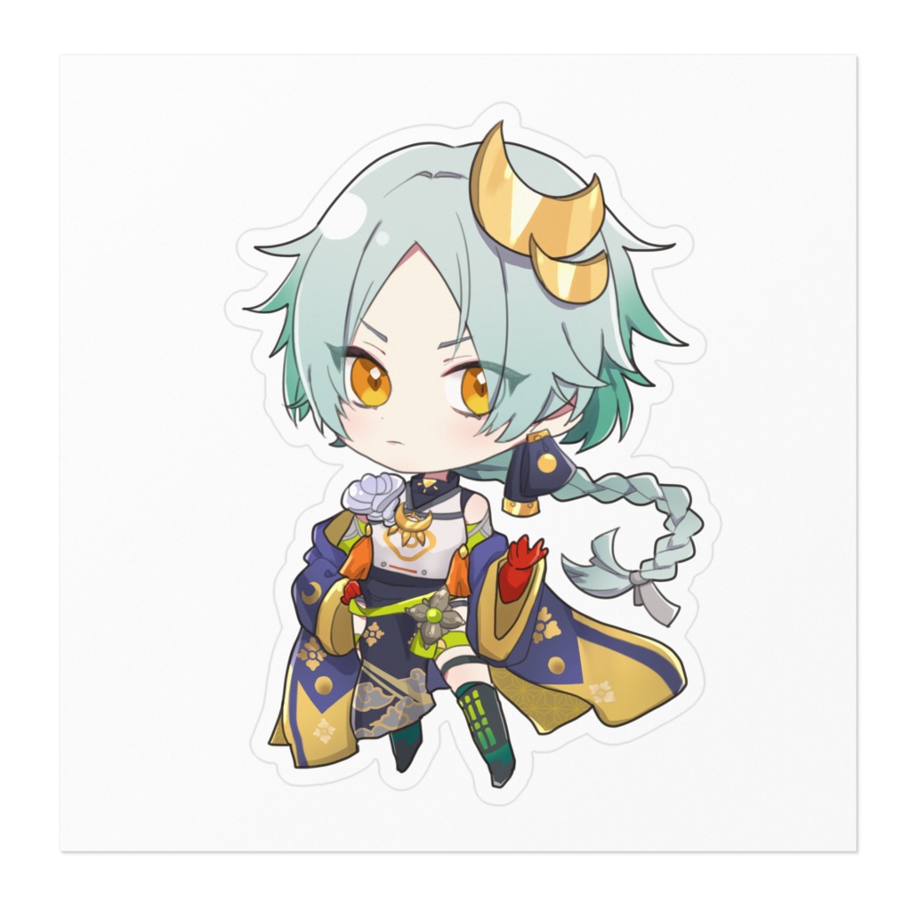 【千彩夜ゆえ】ステッカー