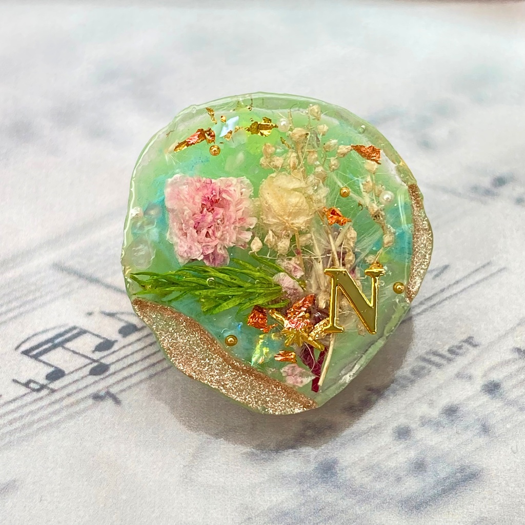 【原神】キャラクターイメージ　ブローチN　ナヒーダ