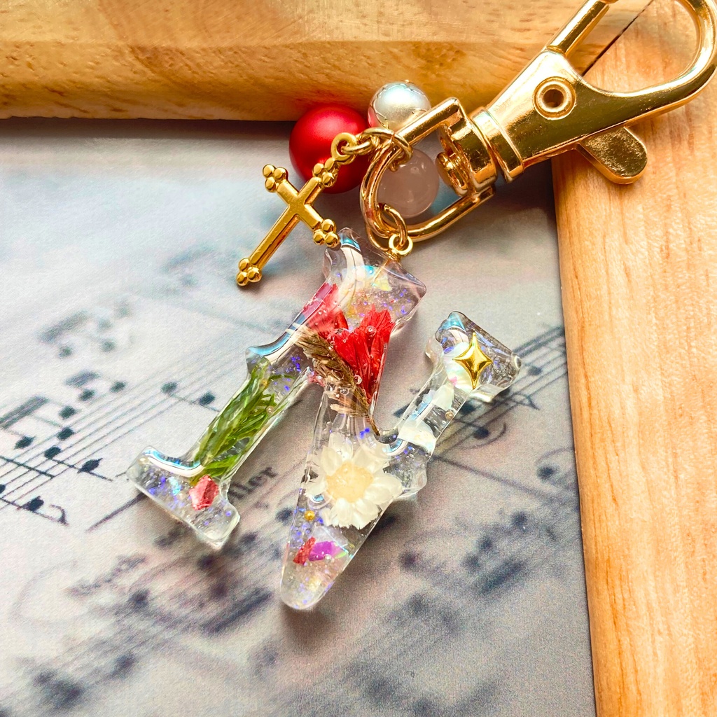 【原神】キャラクターイメージ　キーホルダーN　ノエル（クロス）