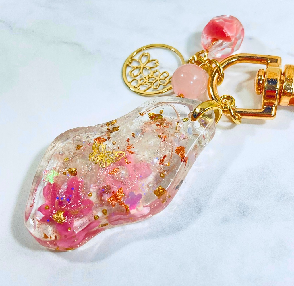 【原神】キャラクターイメージ キーホルダー桜 八重神子