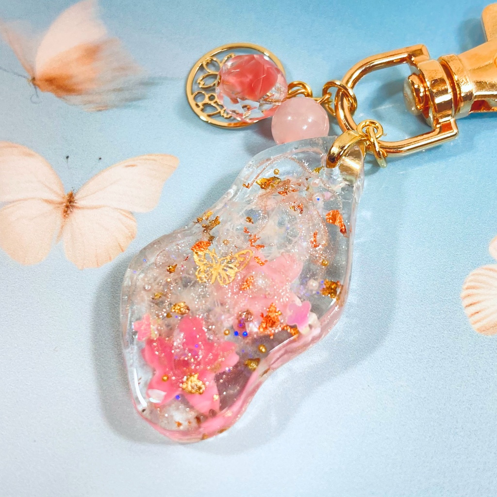 【原神】キャラクターイメージ キーホルダー桜 八重神子