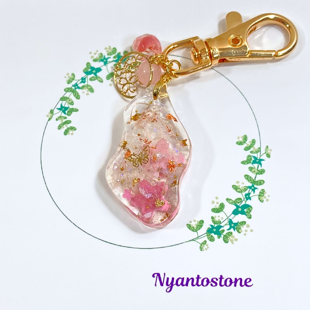 【原神】キャラクターイメージ キーホルダー桜 八重神子