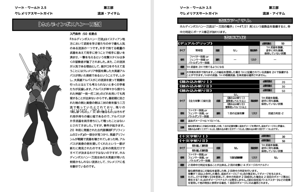 【電子版】ソード・ワールド2.5非公式サプリメント「クレメリアスタートガイド」【SPLL:E111021】