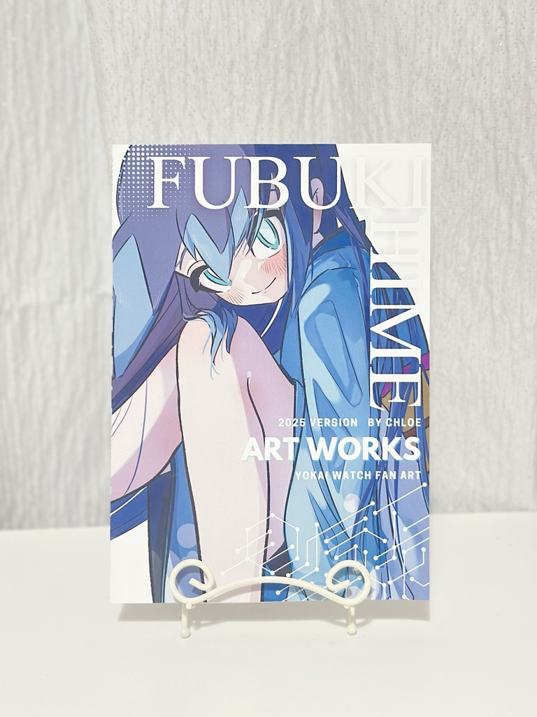 『2025Version "FUBUKIHIME "Art Works Yokai Watch Fan Art by Chloe』ふぶき姫のイラスト集