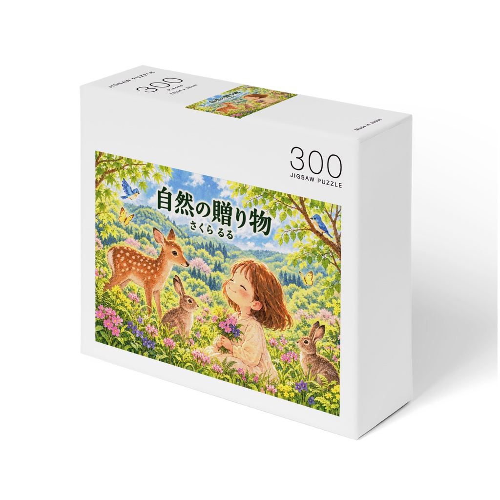 自然の贈り物｜さくら るる｜300ピース ジグソーパズル