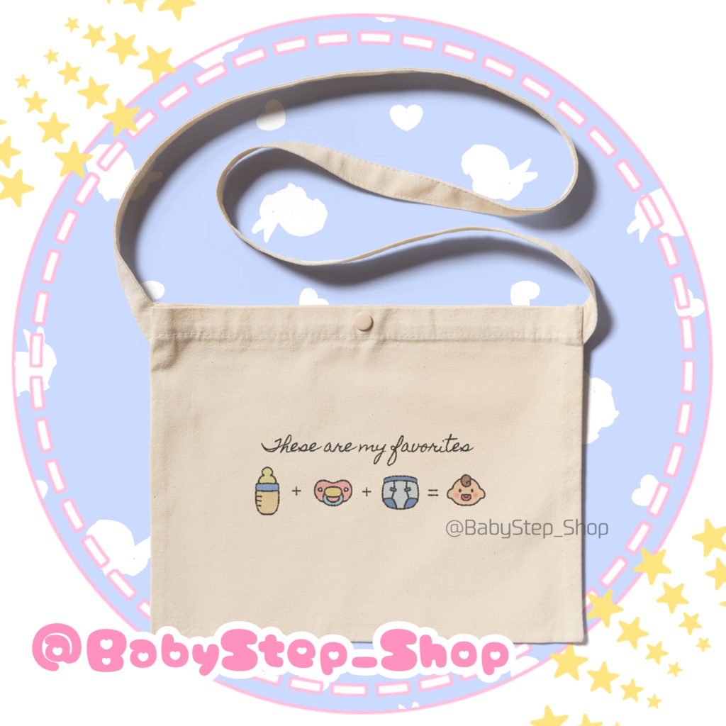 ばぶちゃん計算式サコッシュ