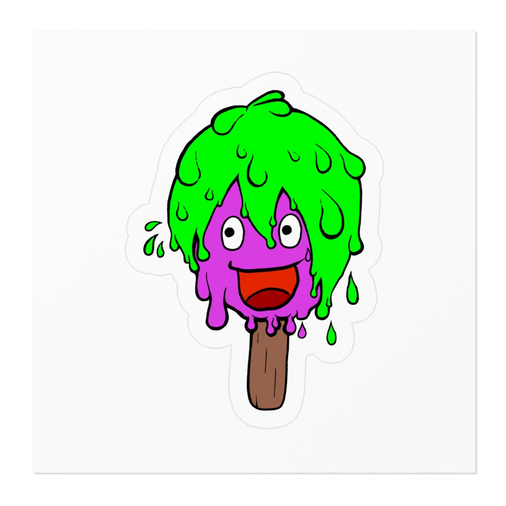 アイスしんすくんステッカー