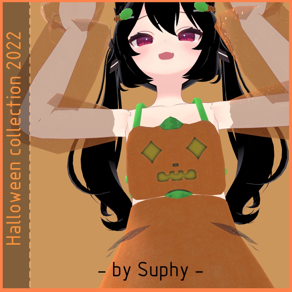 Karin Halloween Pumpkin Dress