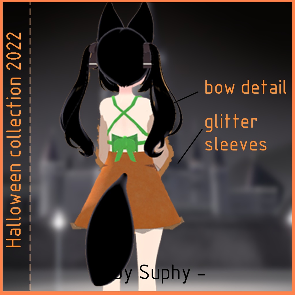 Karin Halloween Pumpkin Dress