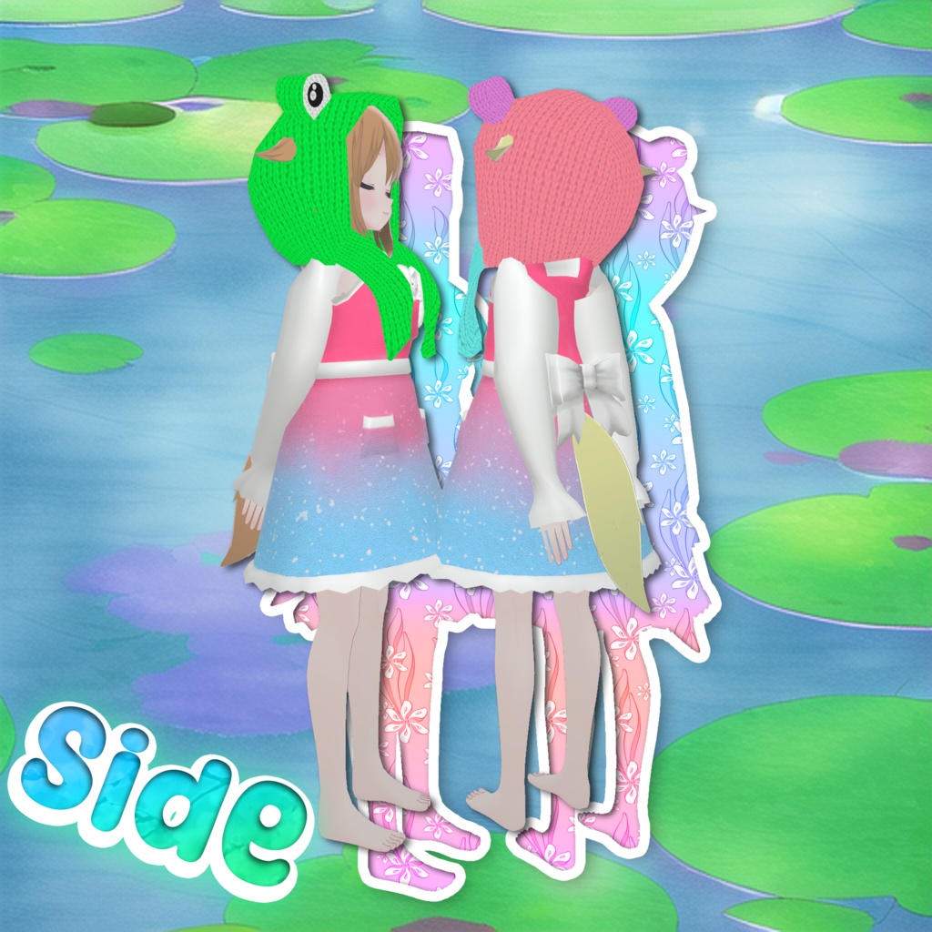 : ̗̀➛★ カエルの帽子_froggy_hat (5 versions) ★