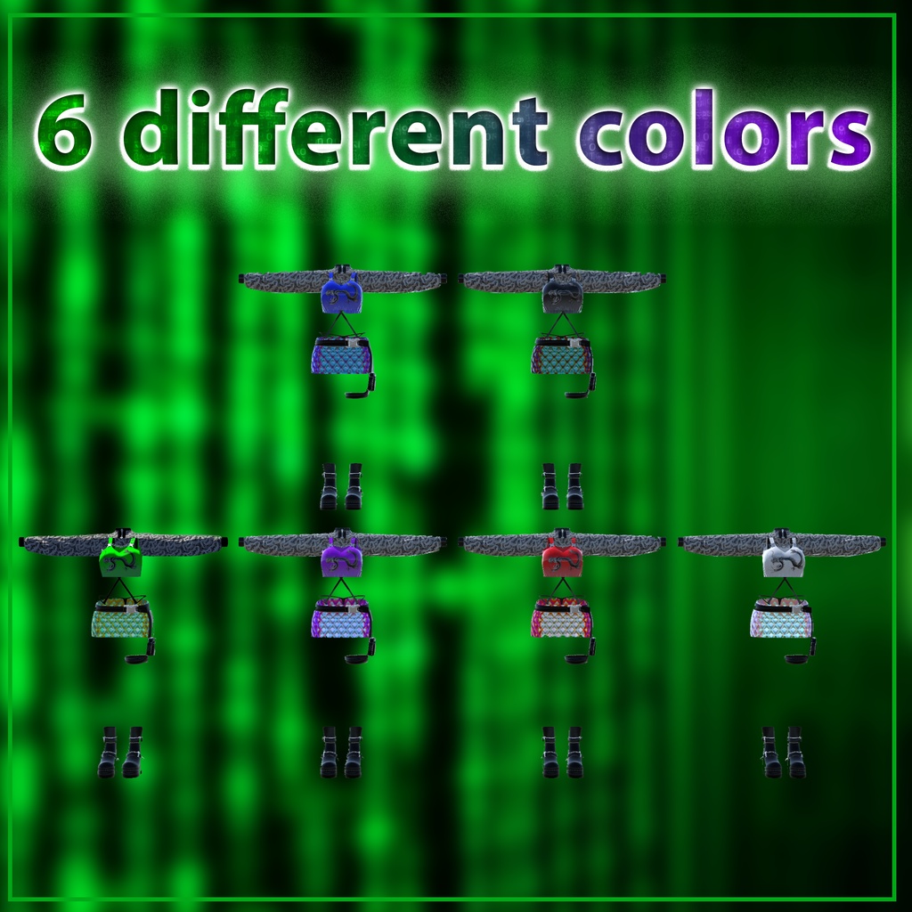 ドラゴンマトリックス_Dragon Matrix Outfit for multiple avatars