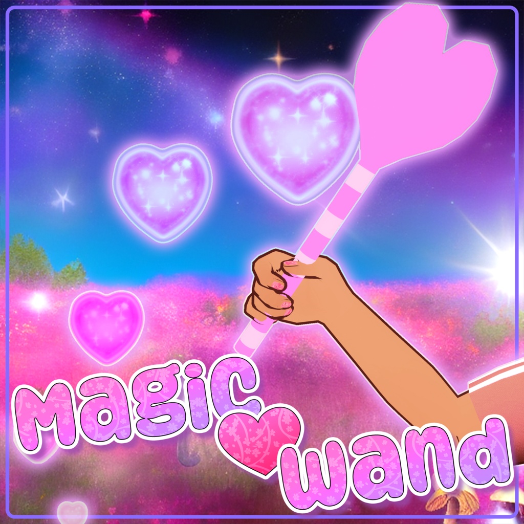 魔法のハートの杖 Magic Heart Wand