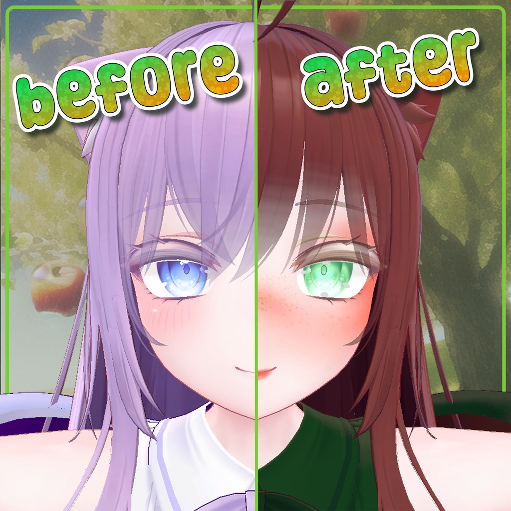 ୨【ソフトアップルメイクアップ】Soft apple make up for Moe ˚。⋆୨୧˚