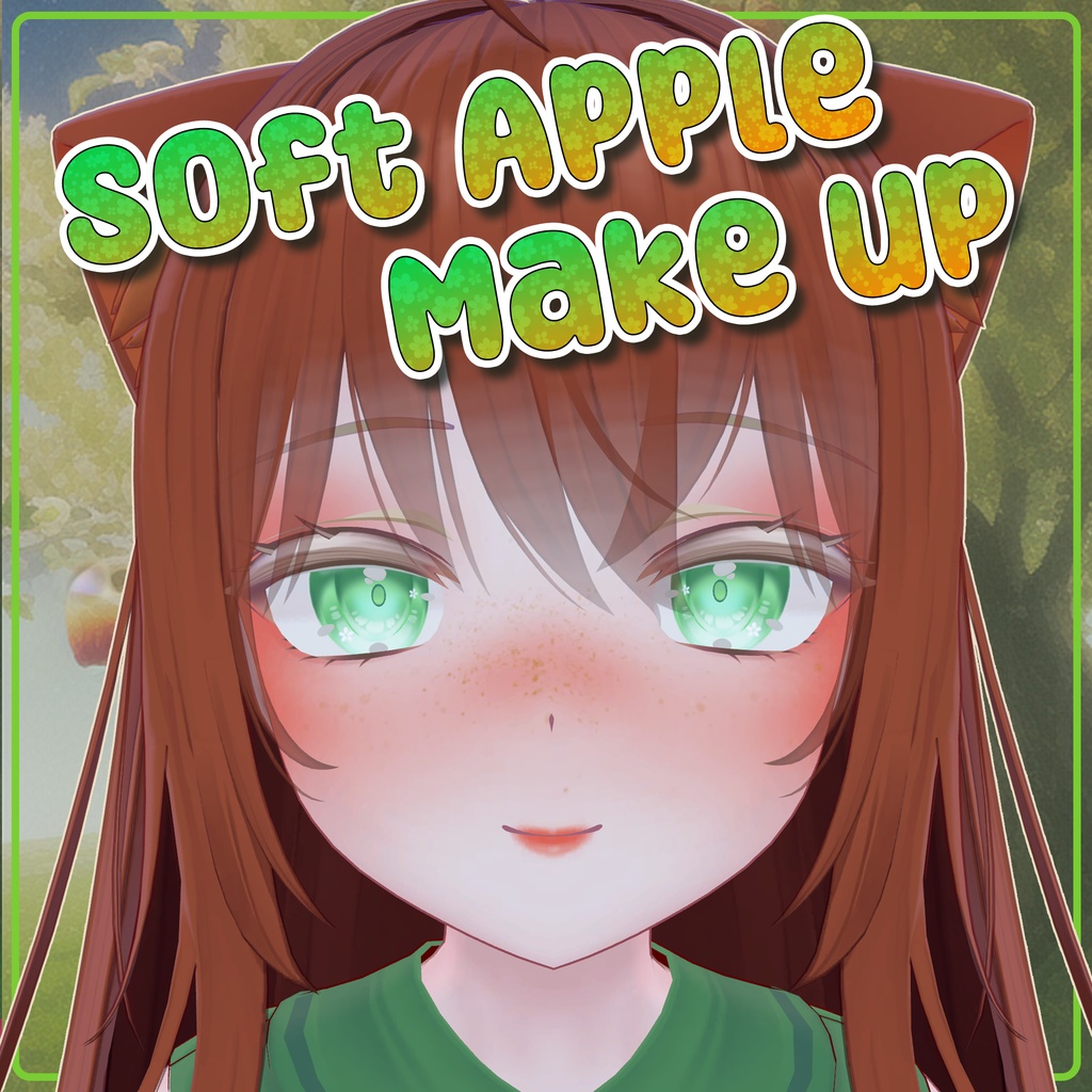 ୨【ソフトアップルメイクアップ】Soft apple make up for Moe ˚｡⋆୨୧˚