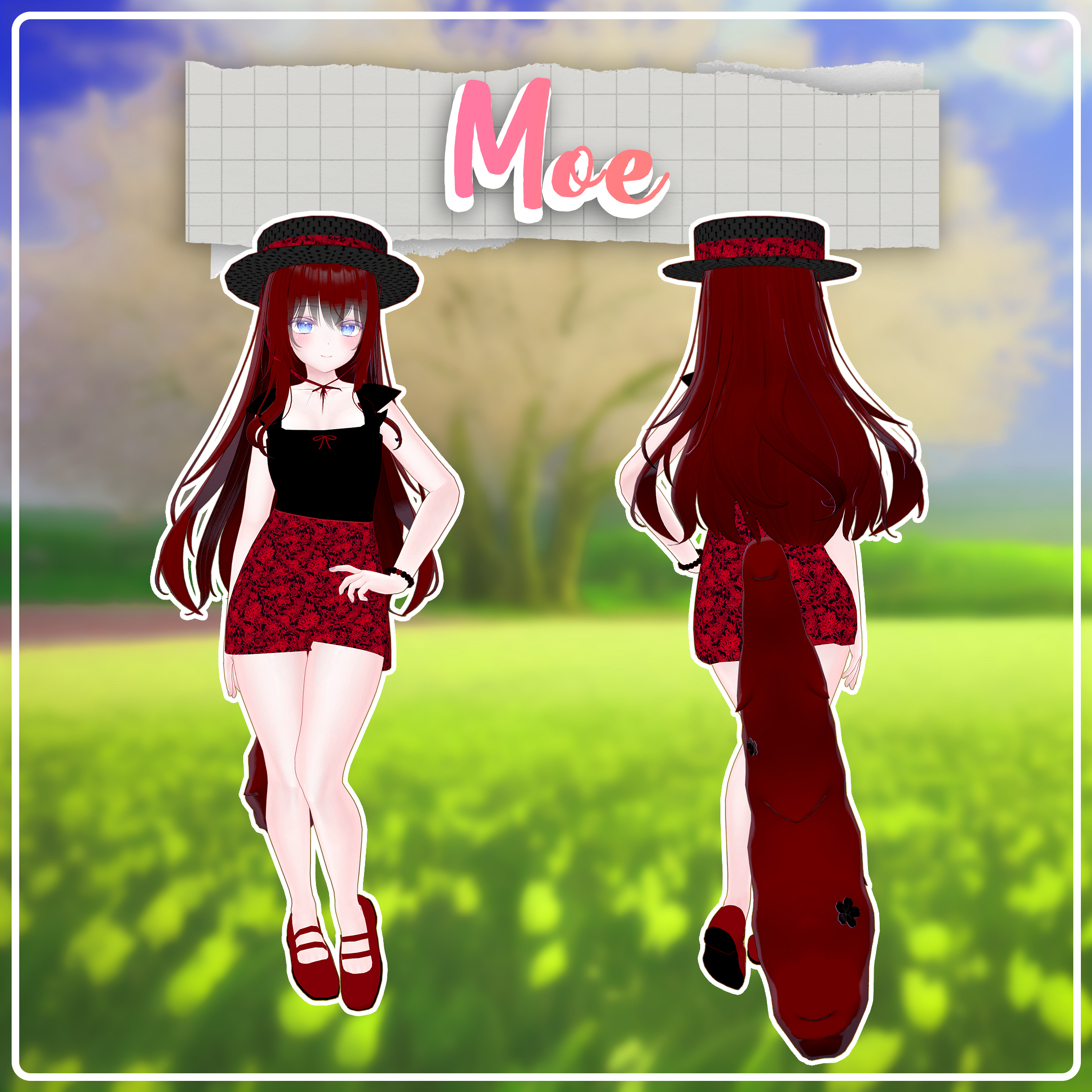 Spring Woman Avatar Spring Dress 🌿 春のドレス (6 avatars) - suphy - BOOTH