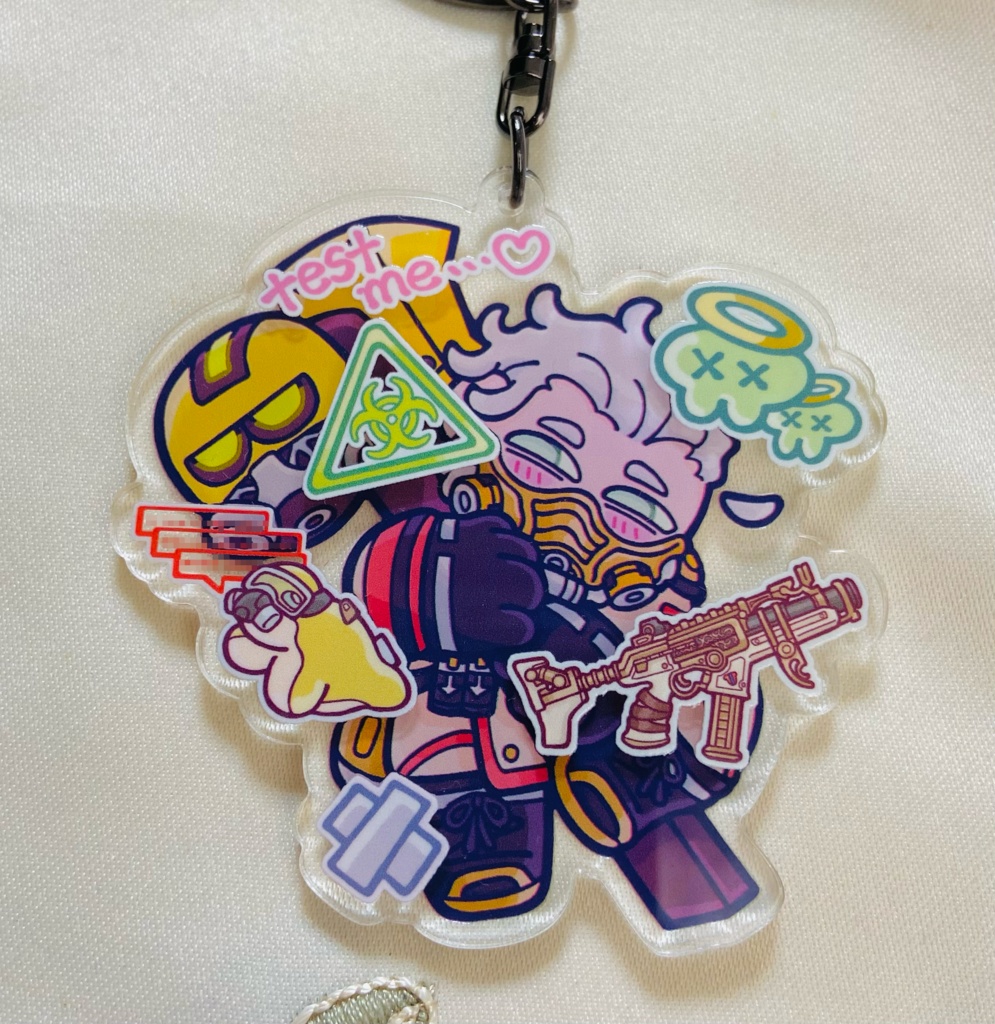 バスターさんのアクキー