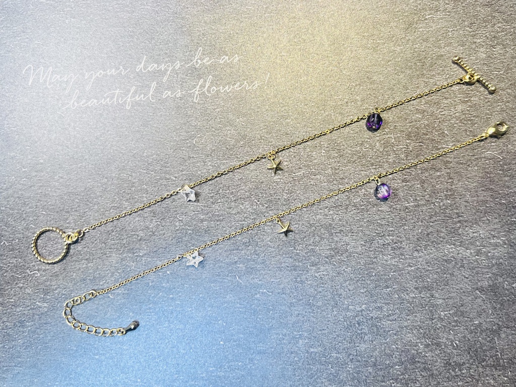 深空モチーフブレスレット